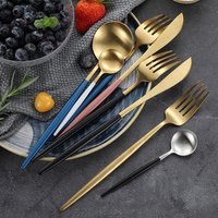 Stainless Steel Handle Knife Set