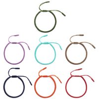 2019 Yoga 7 color woven bracelet diamond knot bracelet lucky red rope string bracelet