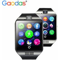 Smart Watch Q18 With Camera Facebook Whatsapp Twitter Sync SMS Smartwatch GT08 DZ09 U8 Support SIM TF Card For Android