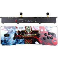 Box 7 3D Pandoras' Key Arcade Console with PCB Board 2 Player Home Use Controller 2177 Games Retro Video Game Machine