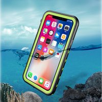 Manufacture custom IP68 cell phone covers waterproof mobile phone case for iphone X XS
