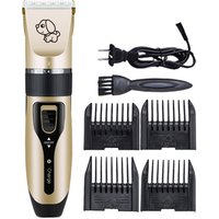 2019 Rechargeable Low-noise Pet Hair Scissors Remover Cutter Grooming Cat Dog Hair Trimmer Electrical Pets Hair Cut Machine