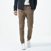 SABIN chino casual streetwear khaki elastic hem trousers twill Cotton blank work out pantalones custom mens fashion jogger Pants