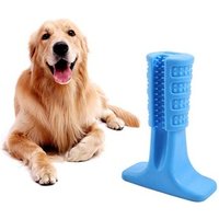 Dog Toothbrush Stick Dog Teeth Cleaning Serry Dog Toothbrush Chew Toy Pet Dental Care All Natural Rubber Dogs Toothbrush