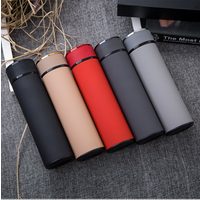 Thermoses Vacuum Insulated Stainless Steel flask water thermos with Rotatable dermatoglyph Lids