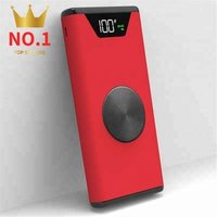 Slim CE rohs wireless charging powerbank battery mini portable mobile wireless charger Qi wireless power bank 10000mah 20000mah