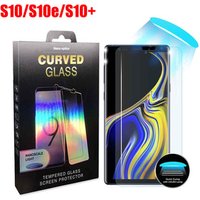 UV Tempered Glass Screen Protector for Samsung Galaxy S10 S10 Lite S10 Plus with Retail Box