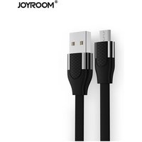 Joyroom 2019 1m 2.4A fast charging data cable flat ribbon micro usb cable black
