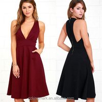 V Neck Summer Dress
