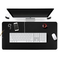 BUBM waterproof PU leather office desk pad mouse mat