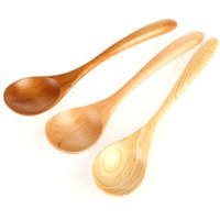 Engraved Wooden Tea Spoon