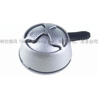 TXI0023 Kaloud lotus silver material single handle hookah head smoking accessories large wholesale hookah bowl al fakher Arab