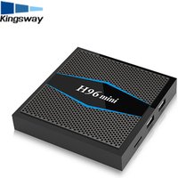 Smart TV BOX 2GB RAM 16GB Amlogic S905W H96 MINI Android TV Box H.265 4K WIFI BT 100M LAN IPTV Media Player 2GB+16GB H96 MINI