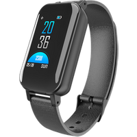 New arrival T89 smart watch earphone and bracelet dual-use heart rate fitness health smart watch