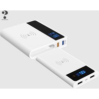 Dual Port Power Bank QC 3.0 Quick Charger Wireless charger Portable Adapter Power Hub for Mobile phone Tablet