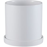 Nordic Minimalism Elegant Modern Home Decor Ceramic Succulent Planter Flower Plant Pot with Drainage Hole Polished Small Size