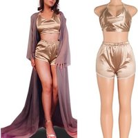 Two Piece Night Club Wear Sports Set