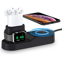 New 2019 Trending Product Charging Stand Dock Station for Apple Watch Charger Qi fast charge Wireless Charger