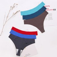 Custom Label Bikini Thongs G-string Seamless Women's Panties