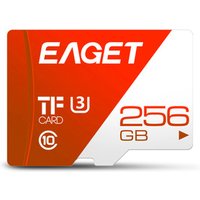 EAGET 256GB Class10 TF Card Memory Card High Speed UHS-I Original Flash for Phones Tablet SD TF Card