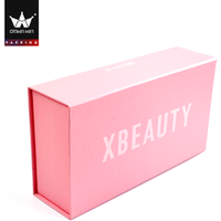 High Quality Recycled Mobile Phone Case Magnetic Pink Paper Carton Custom Packaging Box