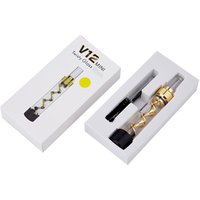 Chinese supplier e cigarette dry herb vaporizer V12 mini glass Twisty for vape