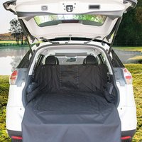 Waterproof Anti-slip Big Pet Car Cargo Liner With Visual Net For SUV, Trunks,Cars