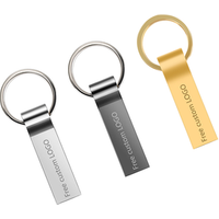2019 bulk cheap 1 dollar disposable usb flash drive with keychain for giveaway
