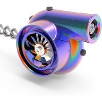 Manufacturer USB Rechargeable Cigarette Electric Lighter Turbo Sound and Key Chain Turbine Lighter