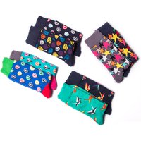 Happy Design Colourful Cotton Crew Socks