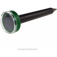 No-Poison No-Chemical Universal Household Garden Yard Ultrasonic Solar Powered Snake Mouse Pest Rodent Repeller New Arrive