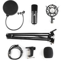 Bm 800 high sensitive 192k 24bit wired podcasting condenser microphone