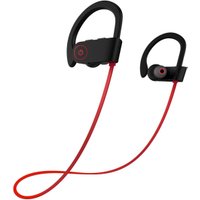 IPX7 waterproof earbuds wireless sport headphone earphone with mic