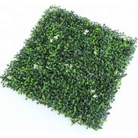 Faux Laurel Hedge mat Greenery Leaves Fence Privacy Panels Screen artificial grass wall for Indoor Outdoor Wall Decor