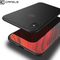 CAFELE NEW Arrival customized Back Shell Cover TPU soft mobile phone case For iphone X XR Xs Max 7 8 plus