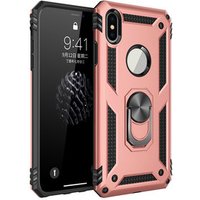 2019 OEM Smartphone PC TPU Hybrid Cover for iPhone X Case Mobile Phone Accessories With Ring Holder