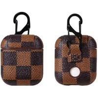 Protective Case Wireless BT Headset Box Charging Bag Leather Earphone Cover Shell For Airpod