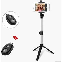 Fashion Foldable Selfie Stick Selfie Stick+Tripod Shutter Remote Controller for Mobile Phone Stick