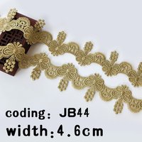 Metallic Embroidery Neck Trim