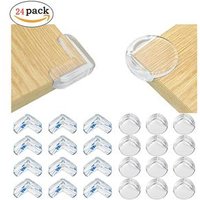 Amazon Hot Sales 24 Pack Clear Corner Guards