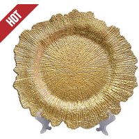 14 inch Lace Plastic Charger Plate Weddings
