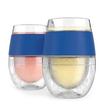 2019 New best Product Double Wall Wine Freeze Cooling Glass Cup