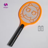 High quality indoor eco-Friendly 2 AA battery fly mosquito killing bat swatter