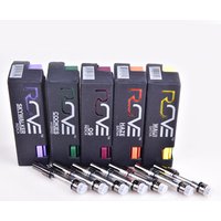 11 Flavors ROVE Vapes Cartridges Ceramic Pyrex Glass Thick Concentrate Extracts Oil Tank Cookies Flavor Childproof Box Packaging