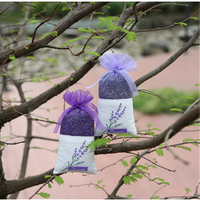 Wholesale Eco-friendly natural fresh lavender bud fragrance bag wardrobe scented sachet