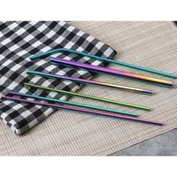 FDA Approved Colored Reusable Stainless Steel Straw with Box Packaging