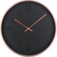 Copper Color Quartz Clocks Modern Design Metal Wall Clock for Kitchen Home Decoration