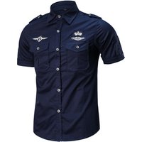 Cotton Army Military Tactical Cargo Shirt