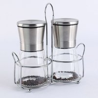 Salt Pepper Grinder Set Cleaning Brush