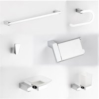 7500 2 Chrome Bathroom Accessories Set